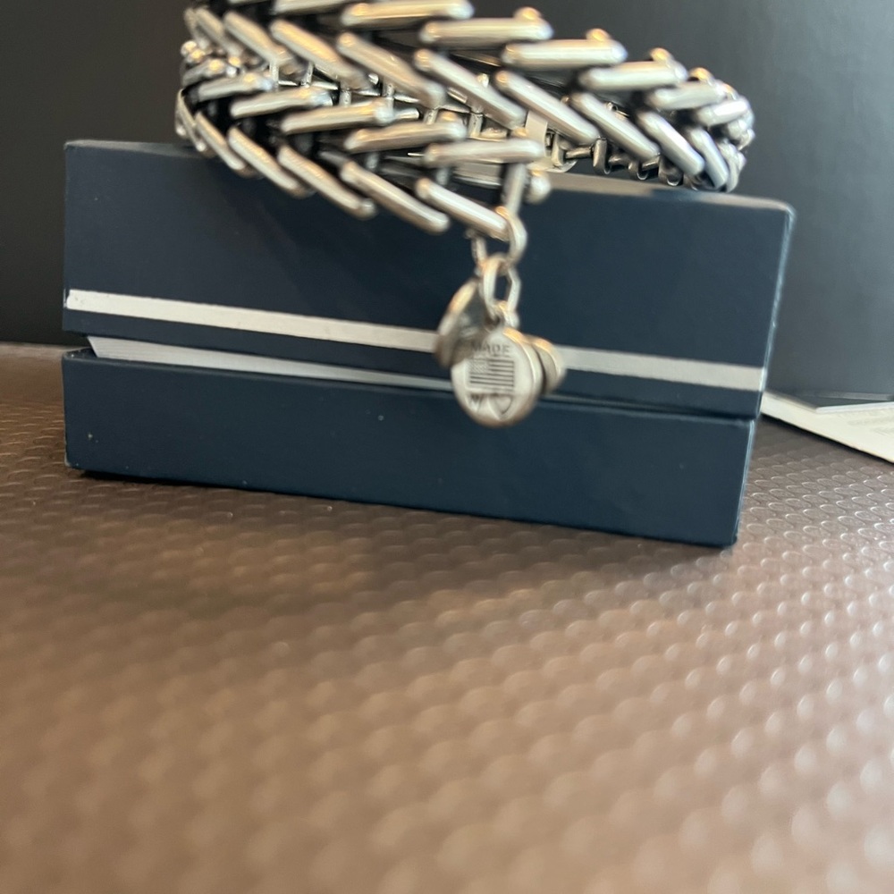 Alex & Ani Silver Gypsy 66 Wrap Bracelet - Picture 2 of 8